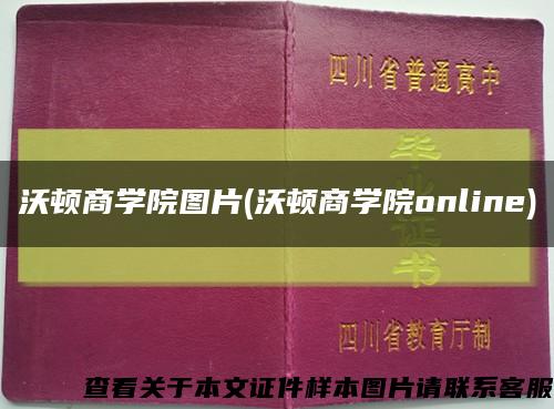 沃顿商学院图片(沃顿商学院online)缩略图