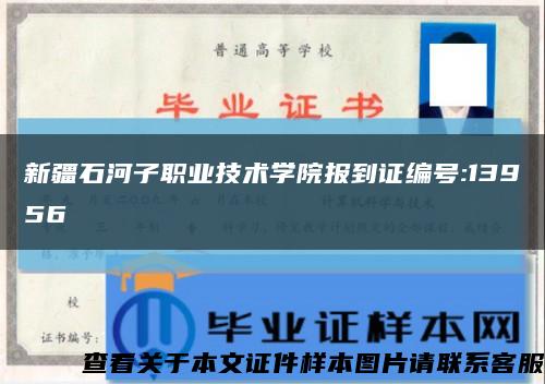 新疆石河子职业技术学院报到证编号:13956缩略图