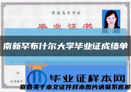 南新罕布什尔大学毕业证成绩单缩略图