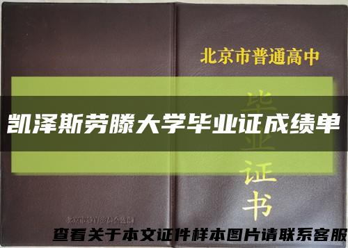 凯泽斯劳滕大学毕业证成绩单缩略图