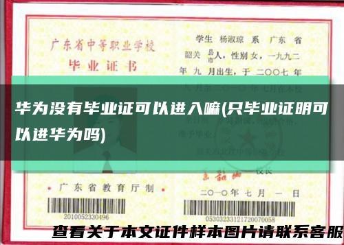 华为没有毕业证可以进入嘛(只毕业证明可以进华为吗)缩略图