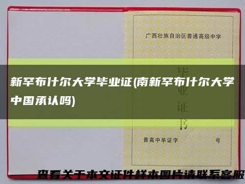 新罕布什尔大学毕业证(南新罕布什尔大学中国承认吗)缩略图