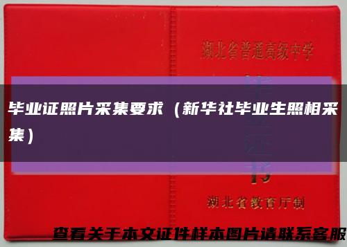 毕业证照片采集要求（新华社毕业生照相采集）缩略图