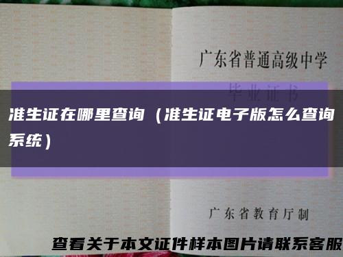 准生证在哪里查询（准生证电子版怎么查询系统）缩略图