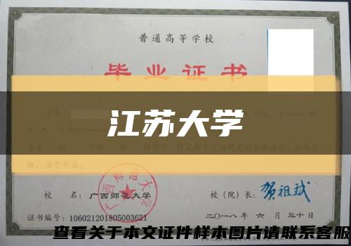 江苏大学缩略图