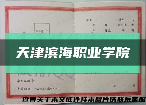 天津滨海职业学院缩略图