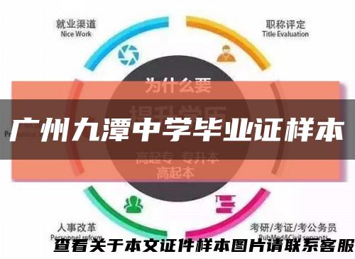 广州九潭中学毕业证样本缩略图