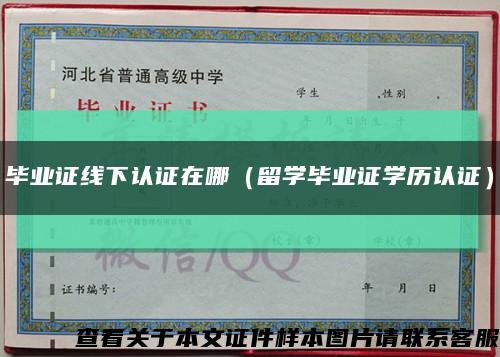 毕业证线下认证在哪（留学毕业证学历认证）缩略图