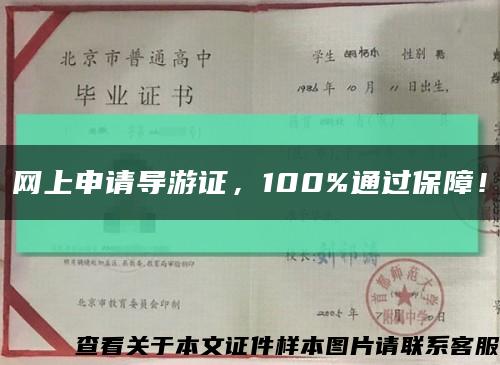 网上申请导游证，100%通过保障！缩略图