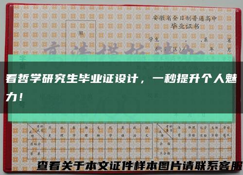 看哲学研究生毕业证设计，一秒提升个人魅力！缩略图