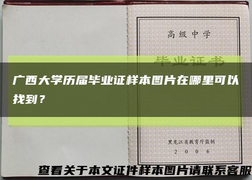 广西大学历届毕业证样本图片在哪里可以找到？缩略图