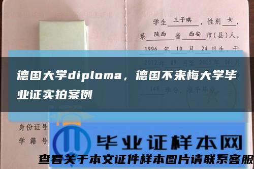 德国大学diploma，德国不来梅大学毕业证实拍案例缩略图