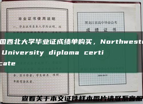 美国西北大学毕业证成绩单购买，Northwestern University diploma certificate缩略图