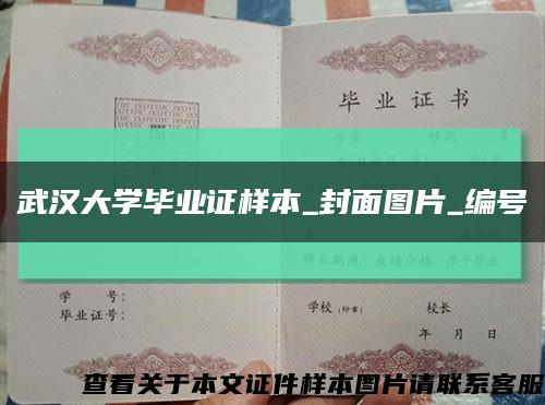 武汉大学毕业证样本_封面图片_编号缩略图